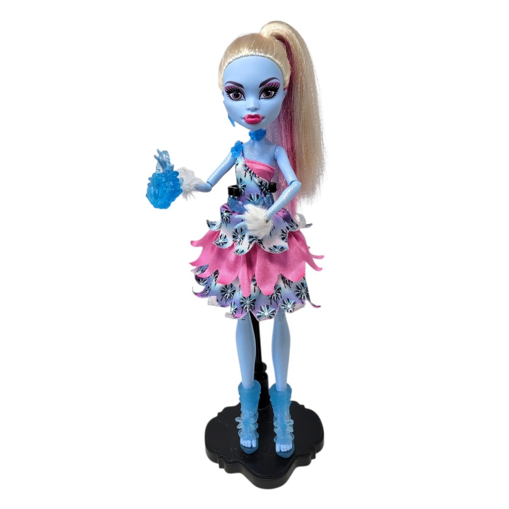 Monster High Abbey Bominable Dot Dead Gorgeous G1 Doll Outfit Shoes 2012